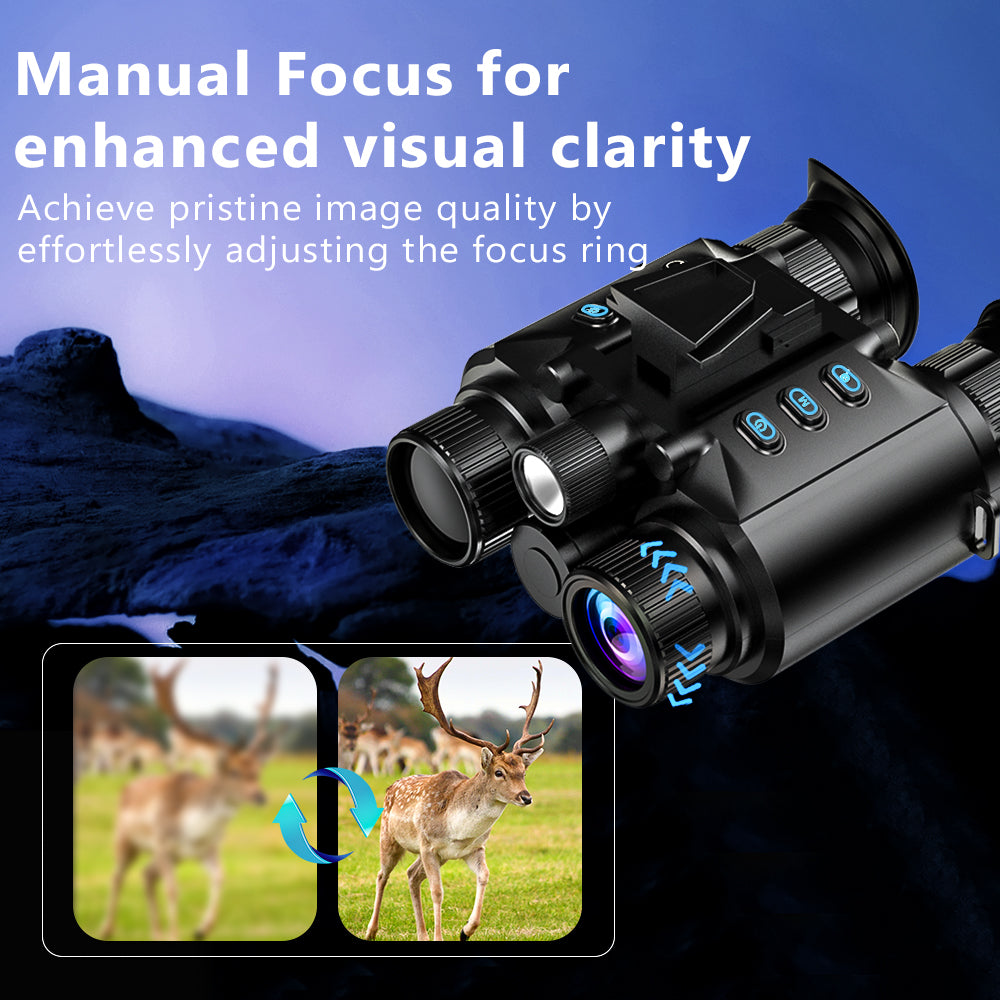 VisioGear H5 Head-Mounted 4K Night Vision Goggles