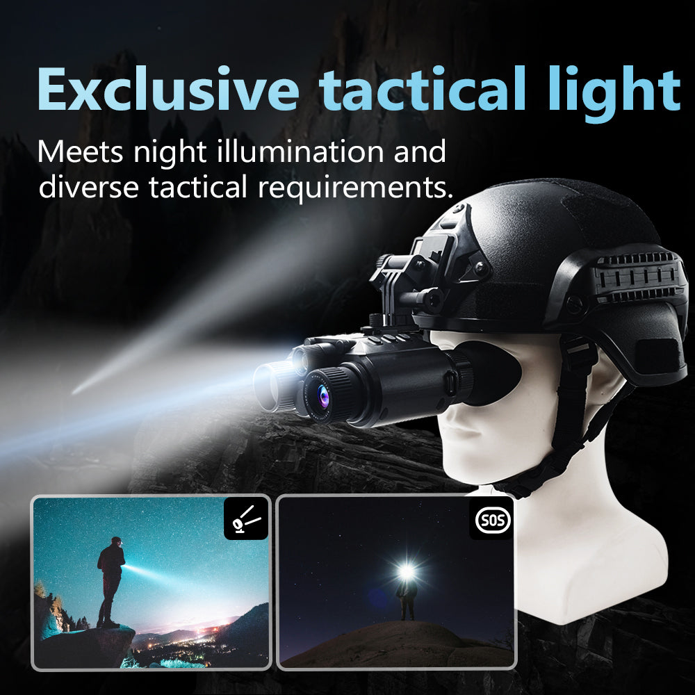 VisioGear H5 Head-Mounted 4K Night Vision Goggles