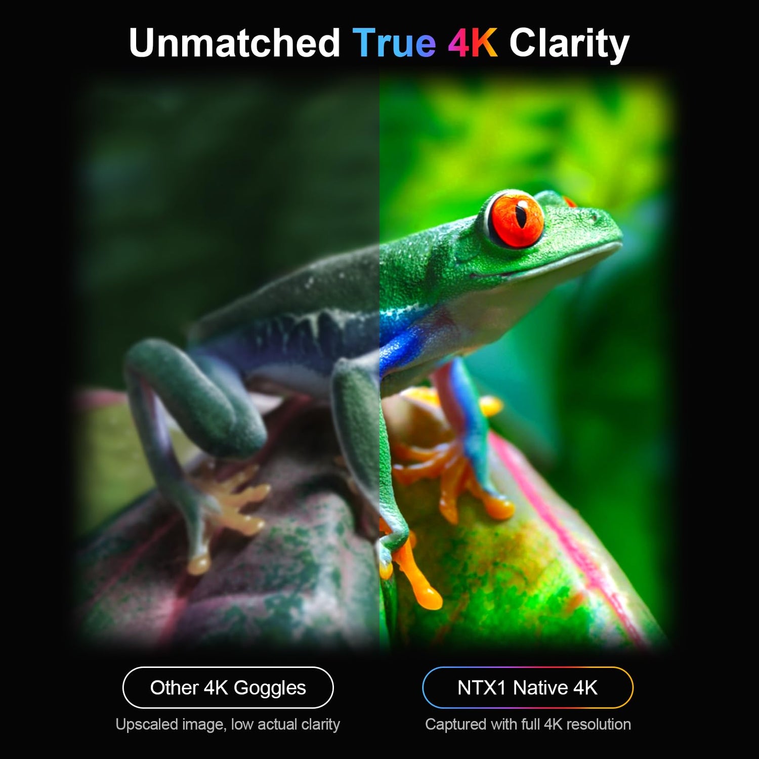 True 4K Night Vision Binoculars – Night Thunder X1 Night Vision Goggles for Adults with 3940ft Range, 64GB Card for Camping & Security