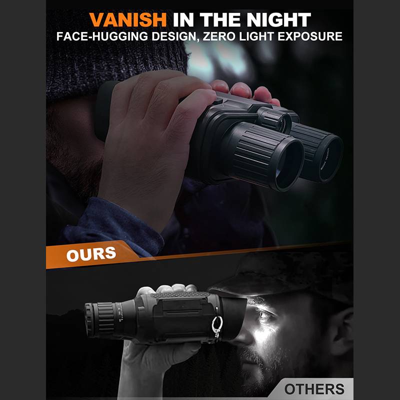 Eagle 4K Night Vision Goggles for Adults – Dual Night & Day Modes, 5000mAh Battery, 32GB Card, HD Binoculars for Hunting & Surveillance