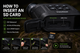 How to Insert an SD Card into Your VisioGear Device