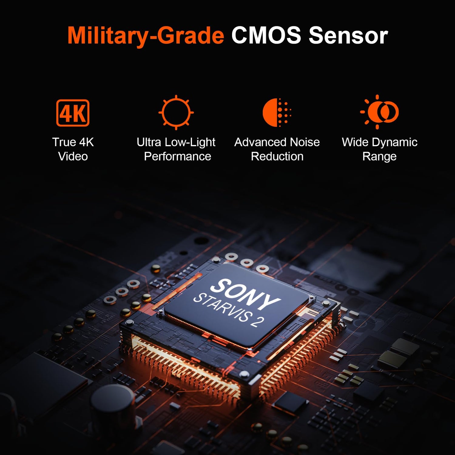 True 4K Night Vision Binoculars – Night Thunder X1 Night Vision Goggles for Adults with 3940ft Range, 64GB Card for Camping & Security