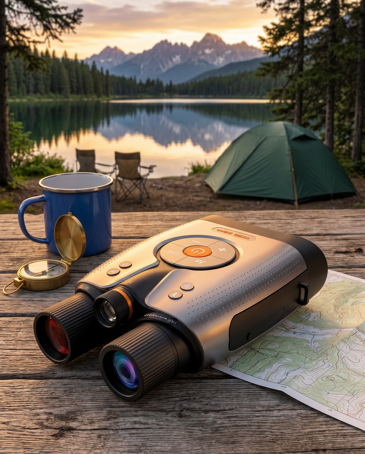 VisioGear X1 AI Color Night Vision Binoculars